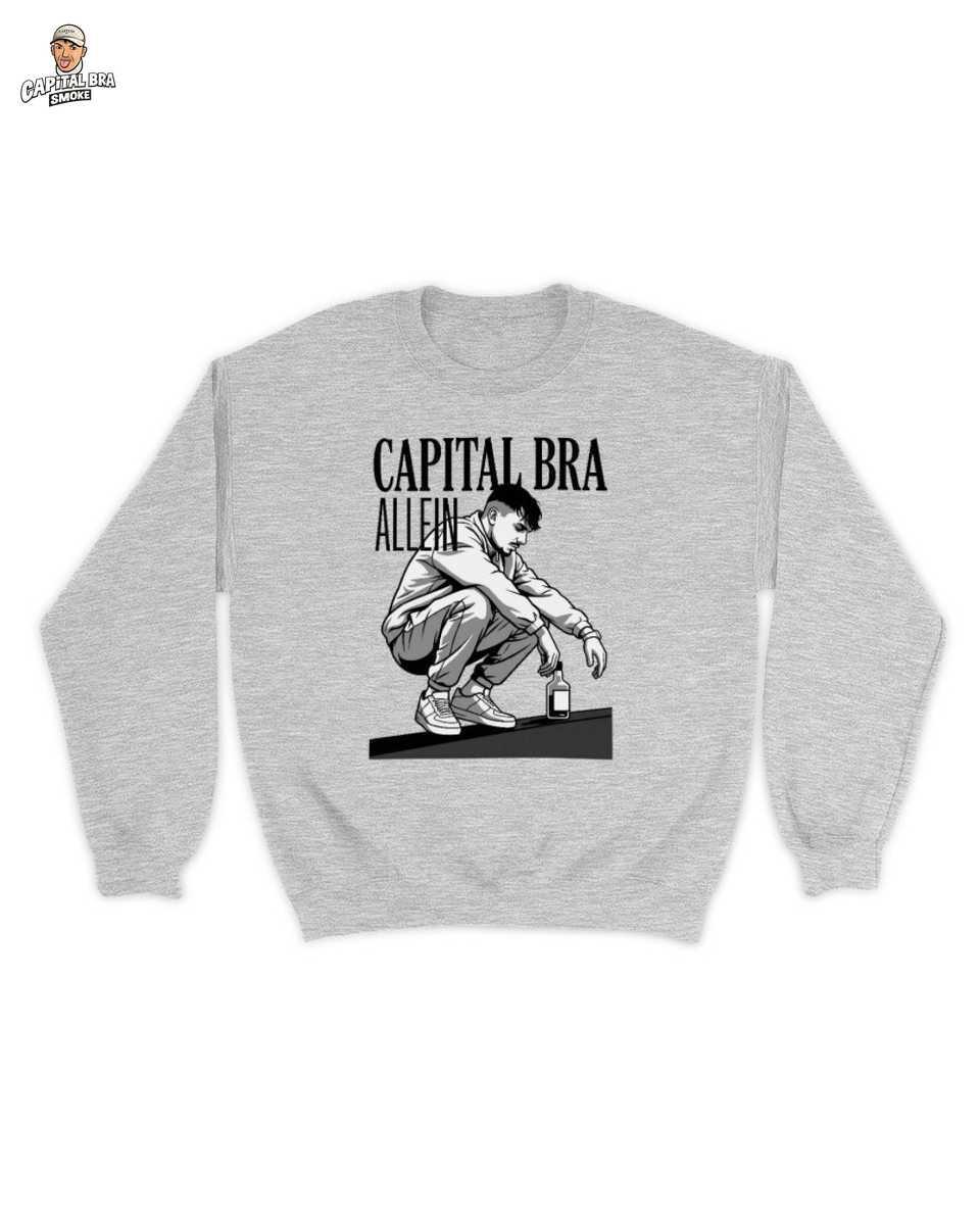 Capital Bra Allein Merch: Nachdenklicher Künstler T-Shirt & Urban Style 4 Capital Bra Allein Merch: Nachdenklicher Künstler T-Shirt & Urban Style – Bild 4