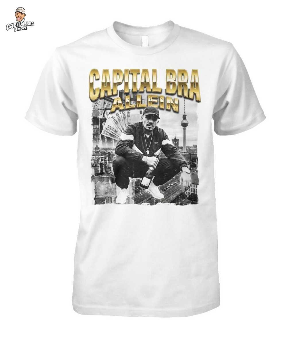 Capital Bra Merch: Allein Vintage Graphic T-Shirt - Urban Streetwear Style 1 Capital Bra Merch: Allein Vintage Graphic T-Shirt - Urban Streetwear – Capital Bra Merch T-Shirt