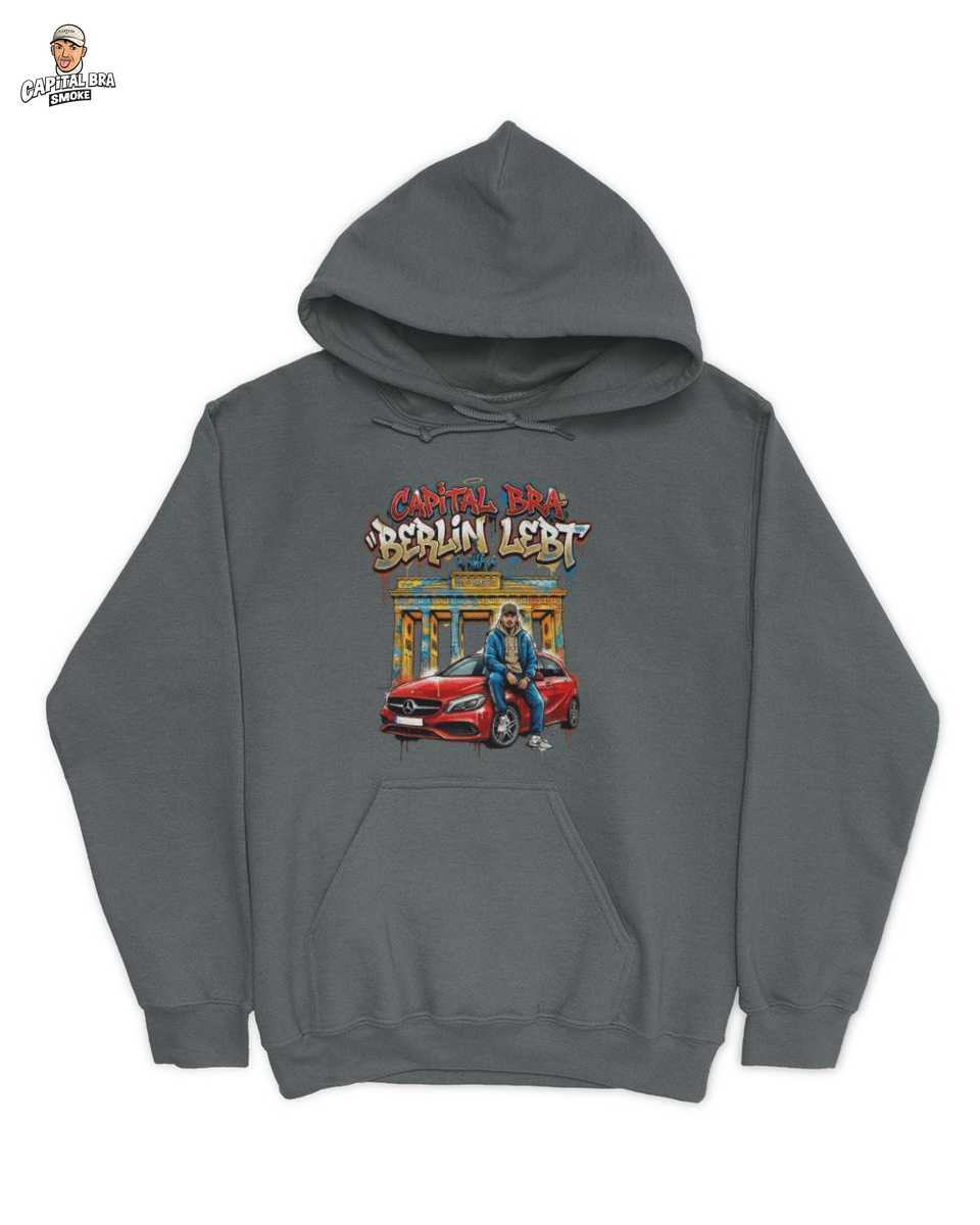 Capital Merch: Bra Berlin Lebt Street Art T-Shirt: Urbaner Stil & Luxuswagen 2 Capital Merch: Bra Berlin Lebt Street Art T-Shirt: Urbaner Stil & Luxuswagen – Bild 2