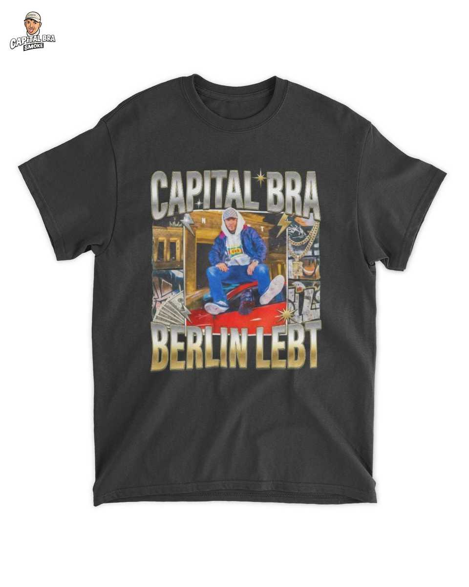 Capital Bra Merch: T-Shirt: Dein Goldener 90er Hip Hop Style für Berlin 1 Capital Bra Merch: T-Shirt: Dein Goldener 90er Hip Hop Style für – Capital Bra Merch T-Shirt