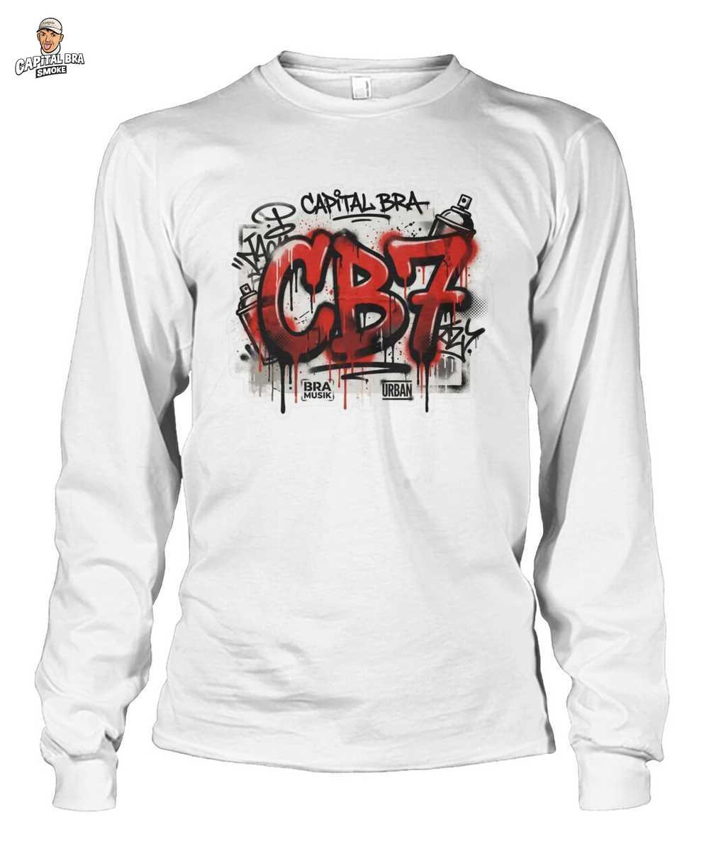 Capital Bra Merch: CB7 Album Art Urban Graffiti T-Shirt - Deutschrap Fan Geschenk 3 Capital Bra Merch: CB7 Album Art Urban Graffiti T-Shirt - Deutschrap Fan Geschenk – Bild 3