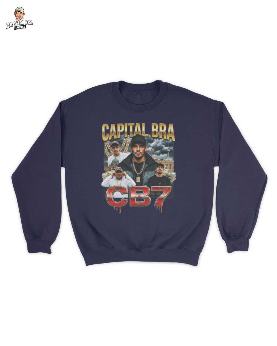 CB7 Merch: Album Hauptstadt Rapper T-Shirt: Dein Vintage Hip Hop Stil von Capital Bra 4 CB7 Merch: Album Hauptstadt Rapper T-Shirt: Dein Vintage Hip Hop Stil von Capital Bra – Bild 4