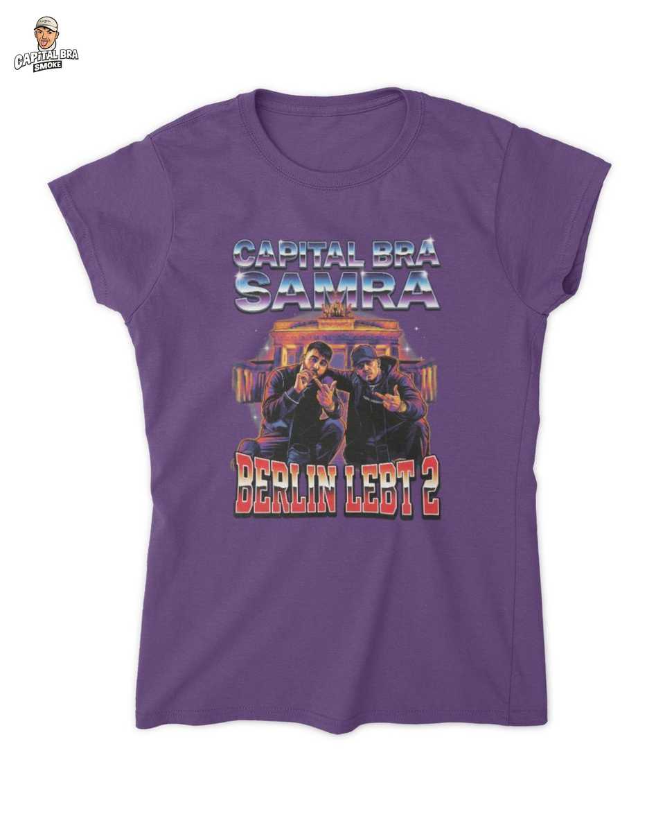 Capital Merch: Bra Samra Berlin Lebt 2 Retro T-Shirt – Dein Hauptstadt Vibe 4 Capital Merch: Bra Samra Berlin Lebt 2 Retro T-Shirt – Dein Hauptstadt Vibe – Bild 4
