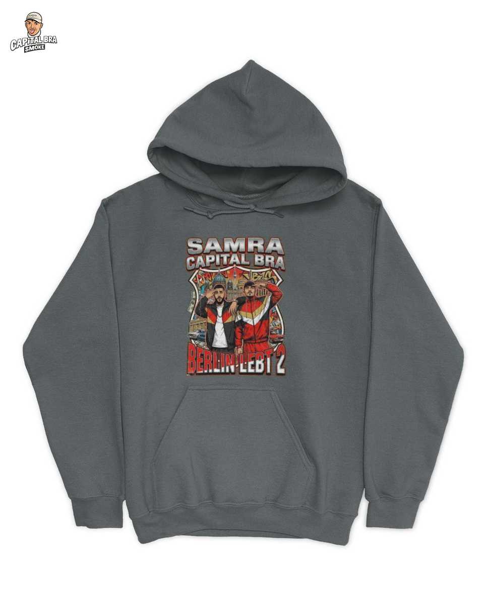 Deutschrap Merch: Stars Comic Style Berlin Lebt 2 Urban Streetwear T-Shirt für Frauen 2 Deutschrap Merch: Stars Comic Style Berlin Lebt 2 Urban Streetwear T-Shirt für Frauen – Bild 2