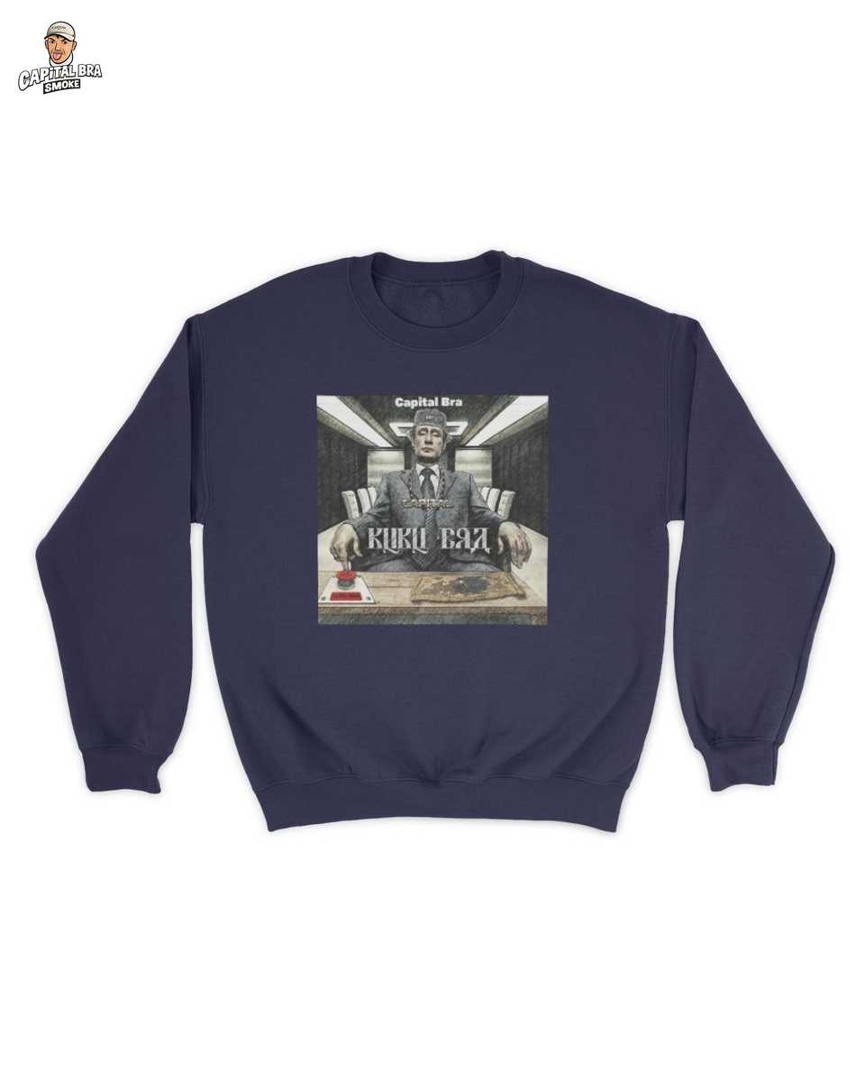 Capital Bra Kuku Era Album Cover Parodie T-Shirt – Urbaner Boss Stil Merch 2 Capital Bra Kuku Era Album Cover Parodie T-Shirt – Urbaner Boss Stil Merch – Bild 2
