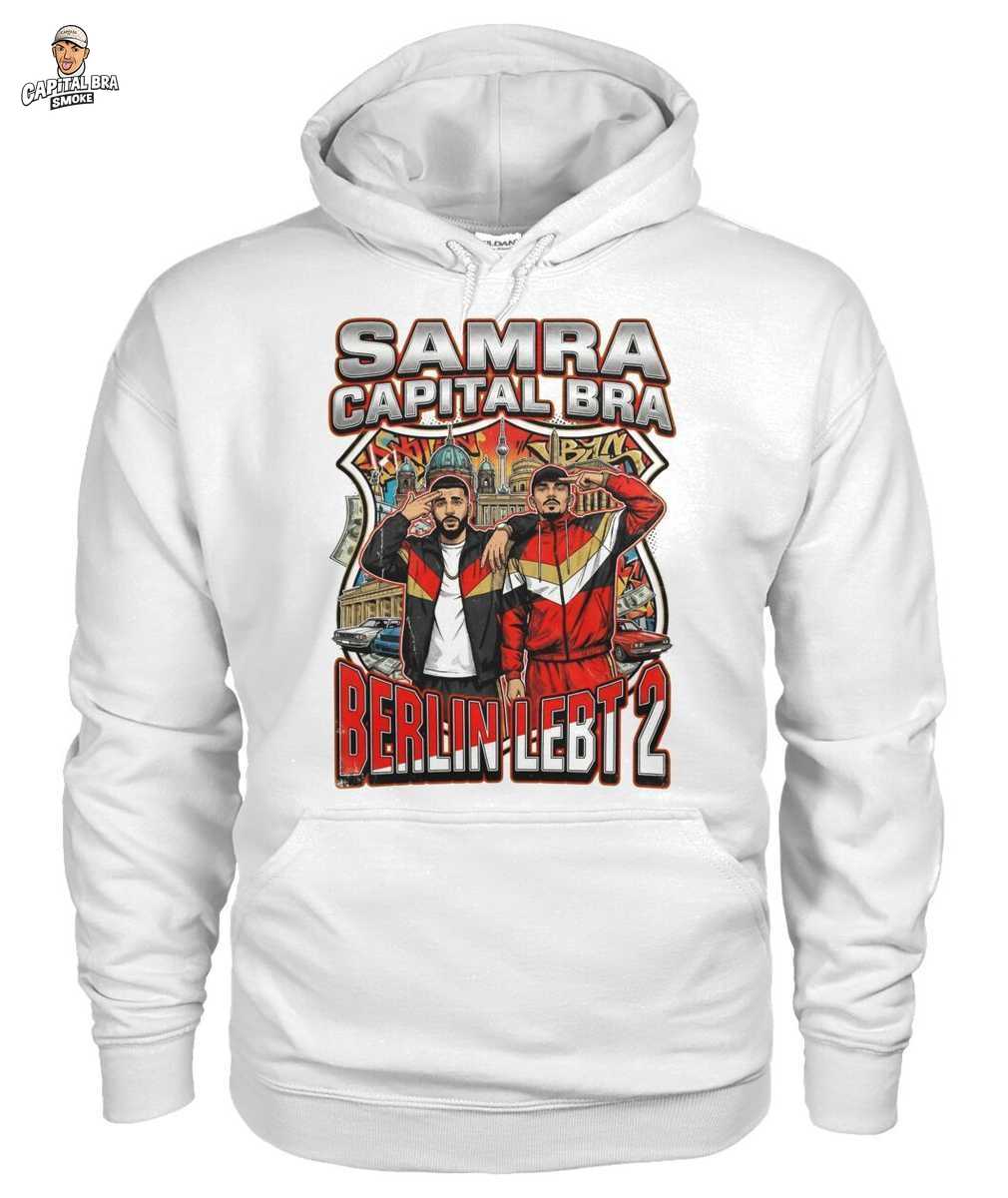 Samra Capital Bra Merch: Berlin Lebt 2 T-Shirt - Retro Comic Style 3 Samra Capital Bra Merch: Berlin Lebt 2 T-Shirt - Retro Comic Style – Bild 3