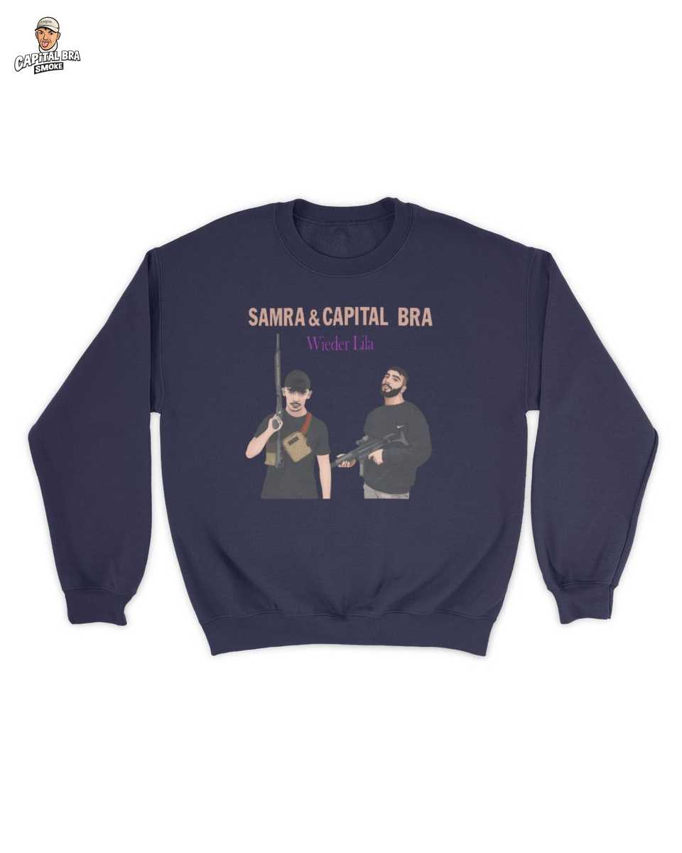 Samra Capital Bra Wieder Lila Cartoon T-Shirt – Exklusiver Deutschrap Streetwear Merch 3 Samra Capital Bra Wieder Lila Cartoon T-Shirt – Exklusiver Deutschrap Streetwear Merch – Bild 3