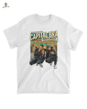 Offizielles Capital Bra Berlin Nights Unisex T-Shirt – Berliner Nächte Straßenrap Merch