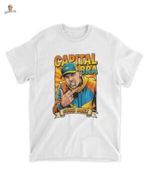 Offizielles Capital Bra Gucci Rokk Unisex T-Shirt – Exklusives Deutschrap Streetwear Shirt