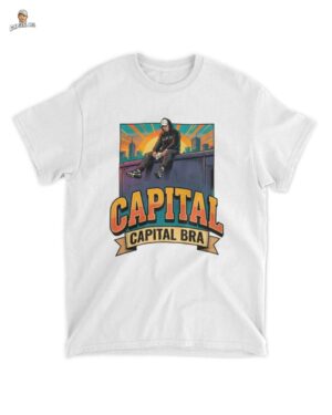 Offizielles Capital Bra Merch T-Shirt – Deutscher Deutschrap Streetwear Look