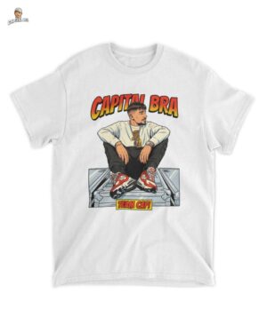 Offizielles Capital Bra Team Capi Unisex T-Shirt aus 100% Baumwolle